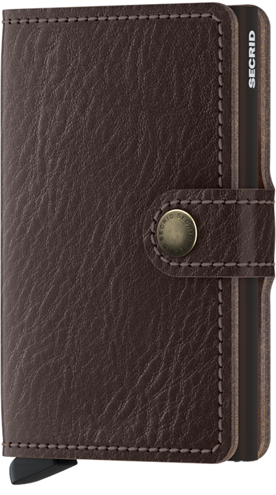 Secrid Miniwallet Veg Tanned Espresso-Braun