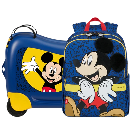 SAMSONITE Set correpasillos DREAM2GO + mochila Mickey Happy DAYDREAM DISNEY
