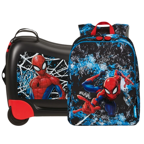 SAMSONITE Set correpasillos DREAM2GO + mochila Spiderman mystery DAYDREAM DISNEY