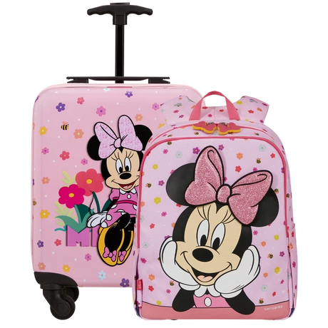 SAMSONITE Set maleta infantil 45cm + mochila Flower Power  DAYDREAM DISNEY