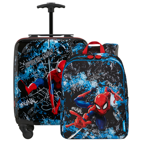 SAMSONITE Set maleta infantil 45cm + mochila Spiderman mystery DAYDREAM DISNEY