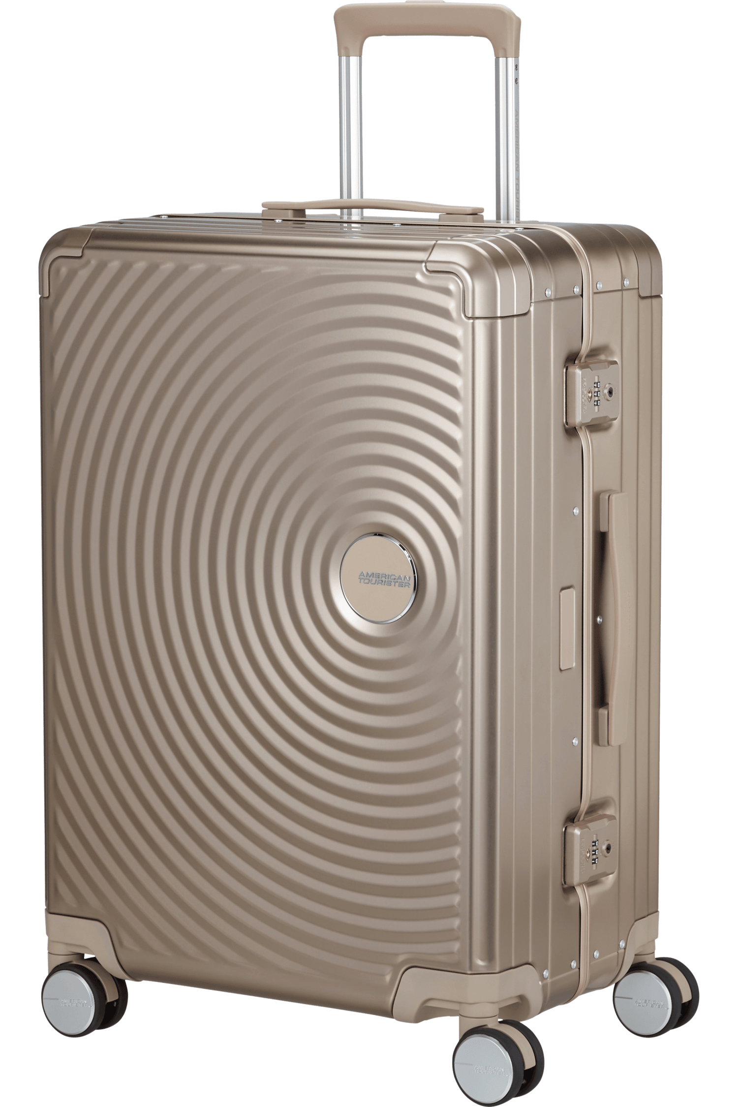 AMERICAN TOURISTER Valise moyenne 68cm SOUNDBOX Alu