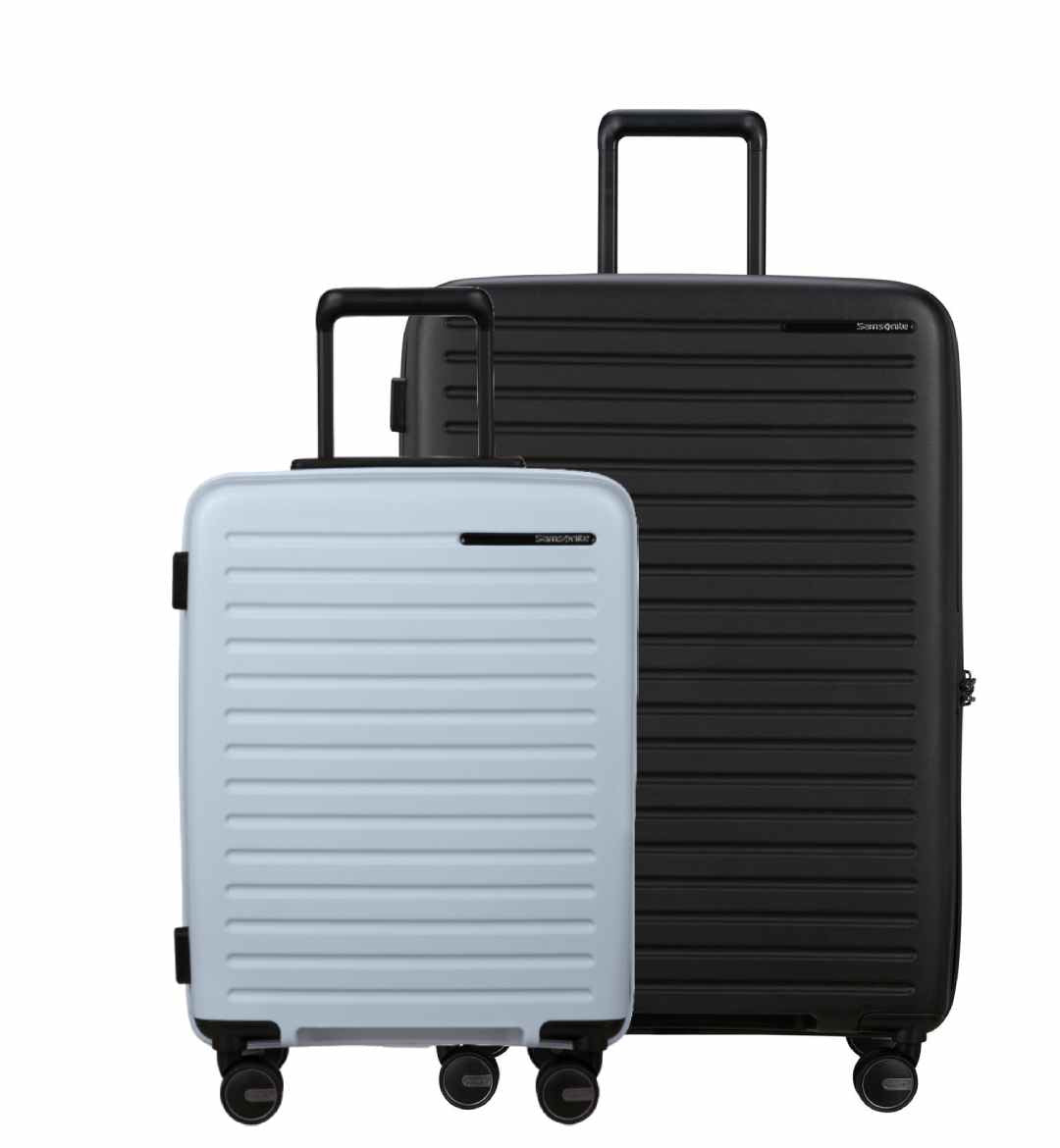 Set Valigia da cabina 55cm + Valigia grande 75cm Restackd di SAMSONITE
