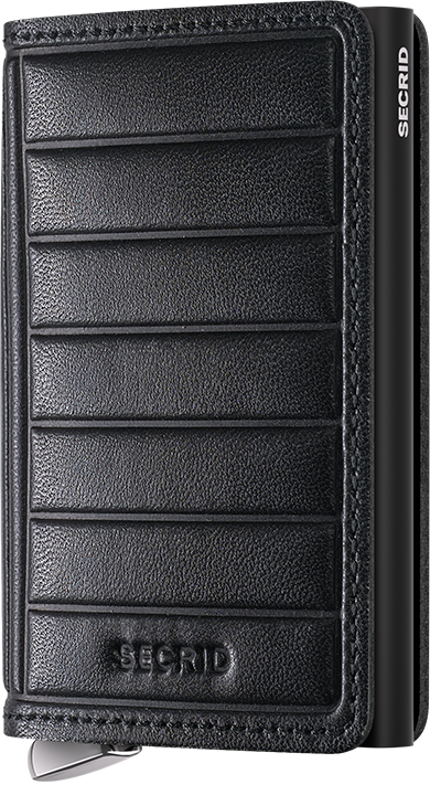 Secrid Slimwallet+ Emboss Lines Black