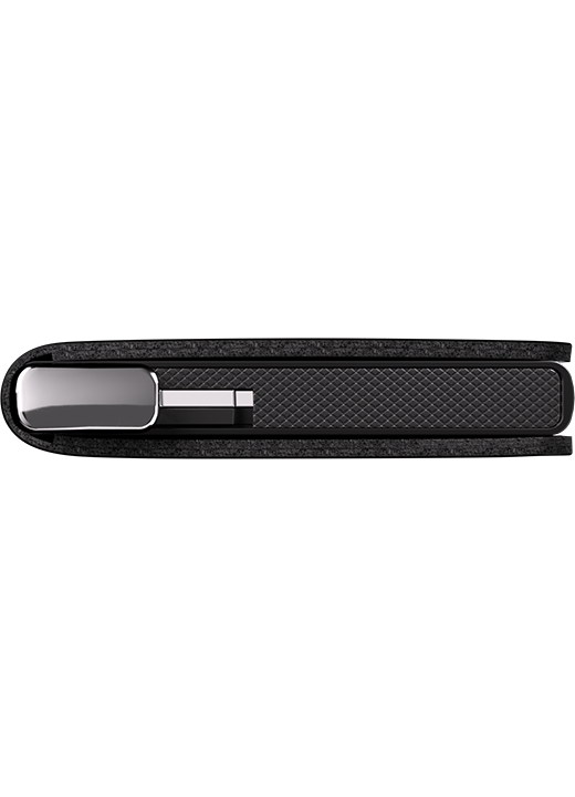 Secrid Slimwallet+ Emboss Lines Black