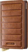 Secrid Slimwallet+ Emboss Lines Cognac