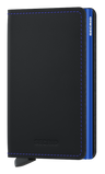 Secrid Slimwallet Matte Black & Blue