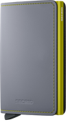 Secrid Slimwallet Matte Gray & Lime