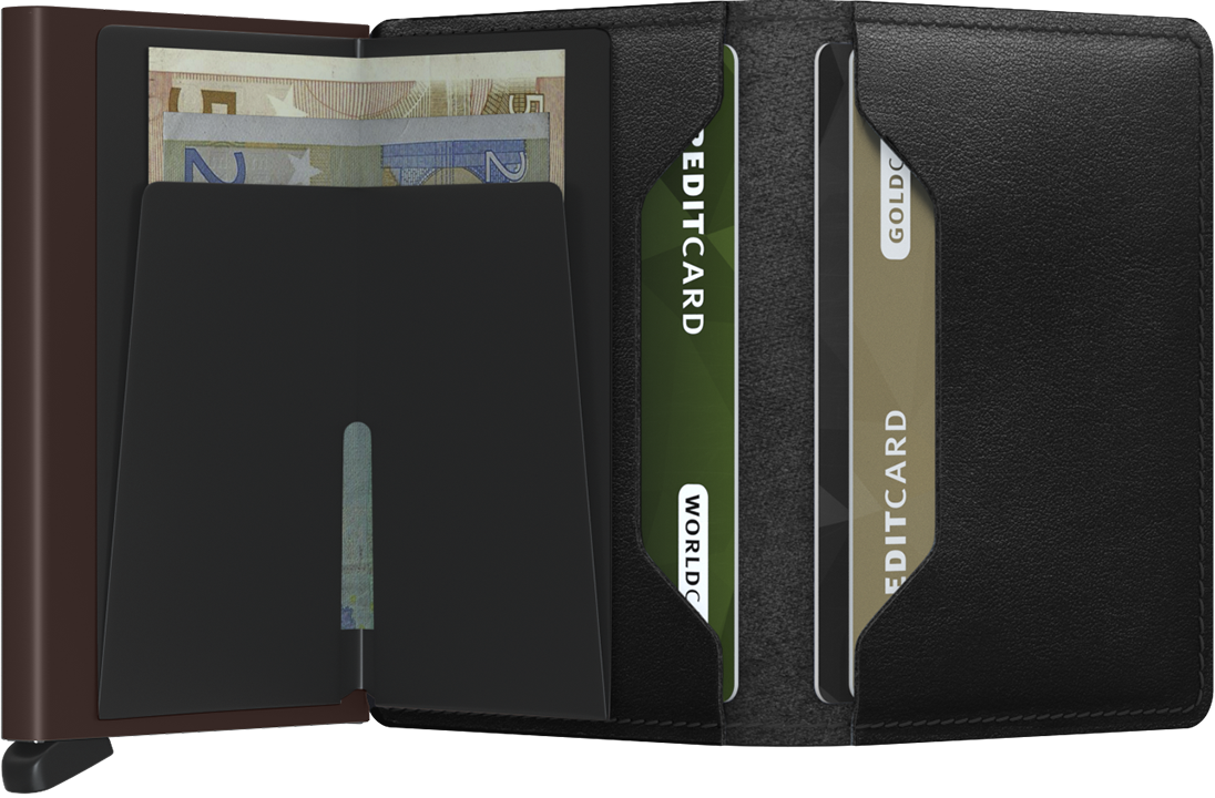Secrid Slimwallet Original Black-Brown