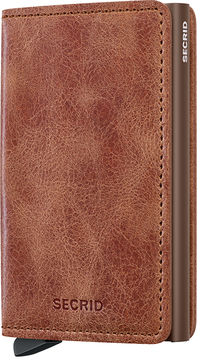 Secrid Slimwallet Vintage Cognac-Bruin
