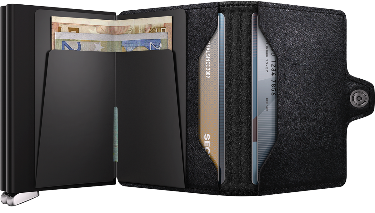 Secrid Twinwallet+ Emboss Lines Black