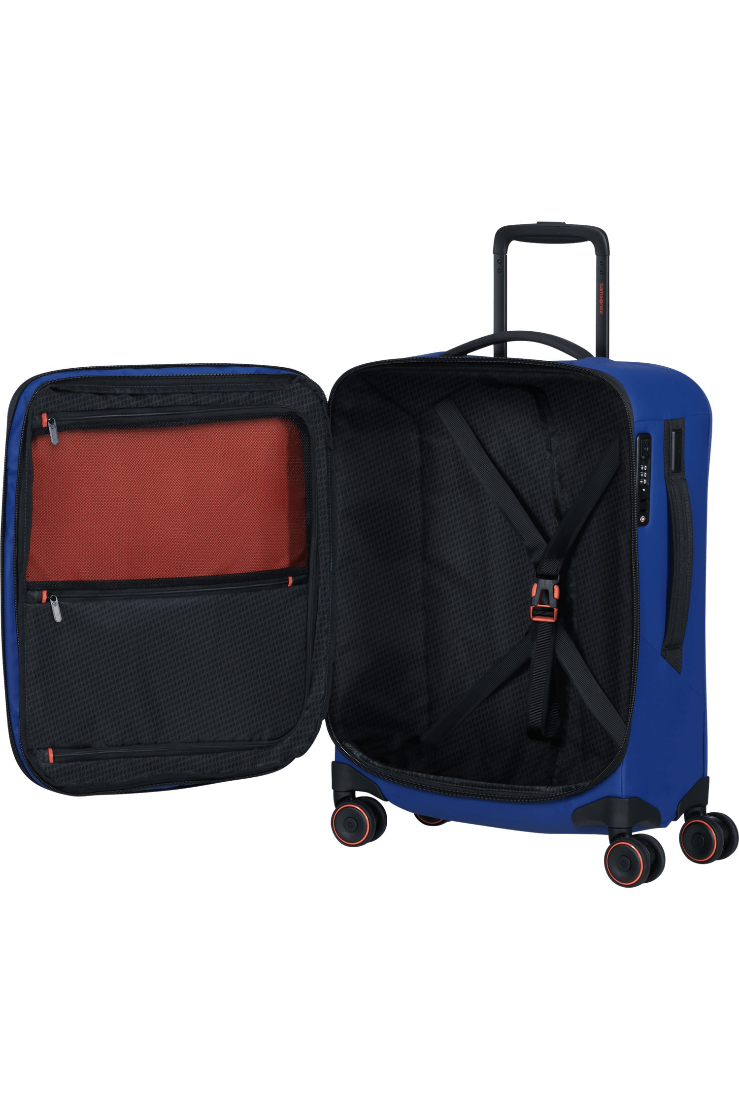 SAMSONITE Valigia da cabina extensible 55cm SMALTATO