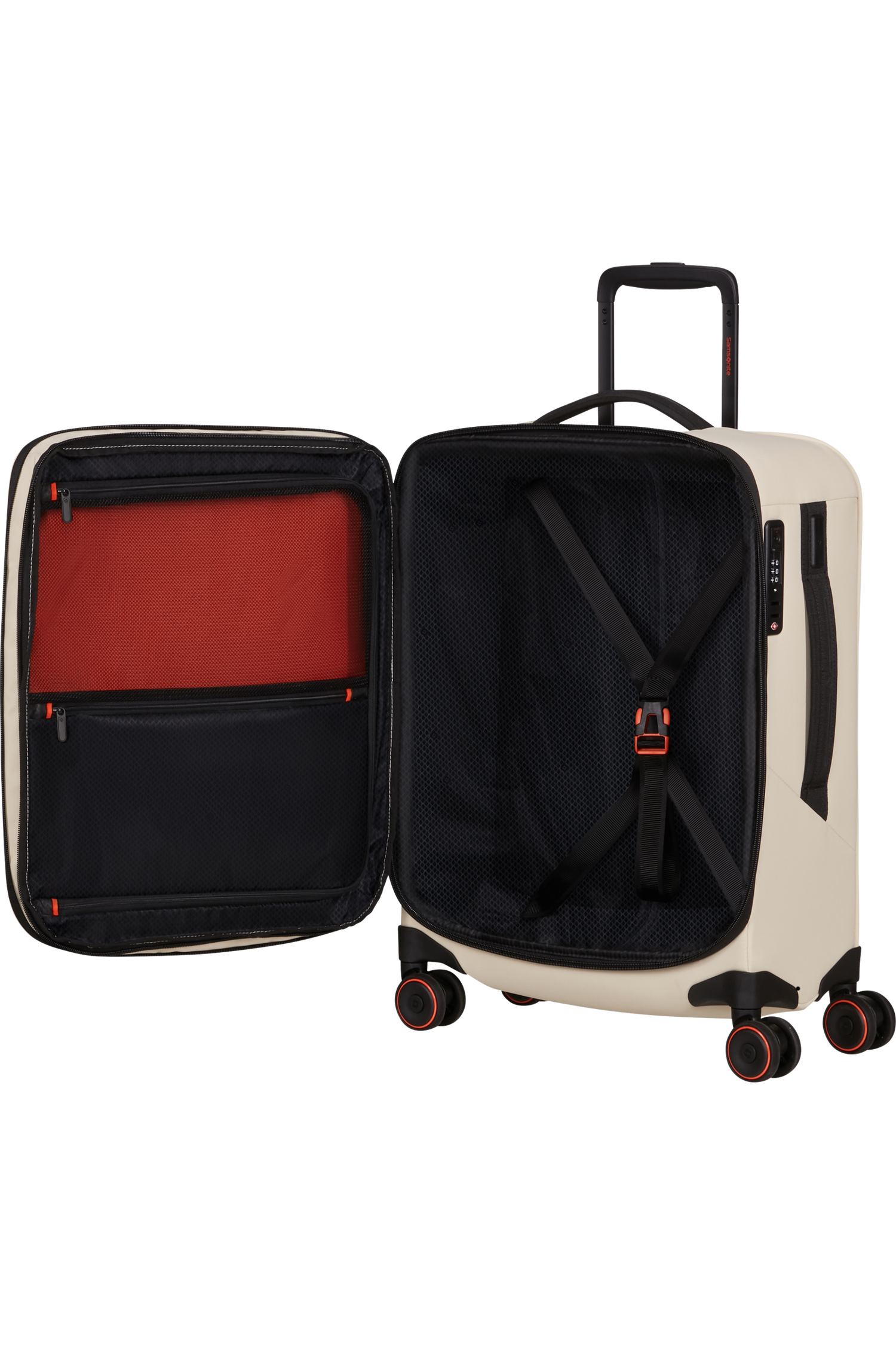 SAMSONITE Valigia da cabina extensible 55cm SMALTATO